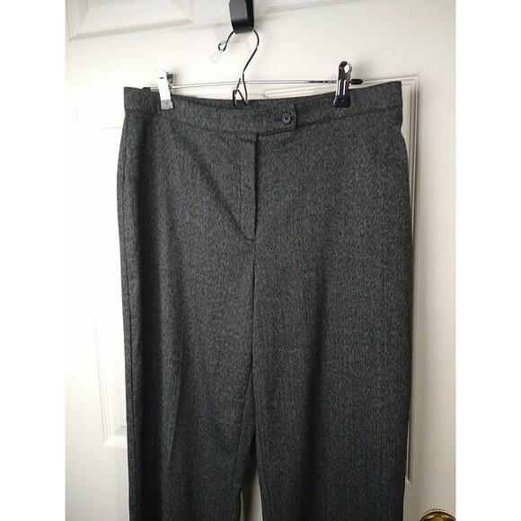 JM Collection Woman 12 Slacks Flat Front Office Workwear Slacks Pant Trousers - Picture 2 of 10